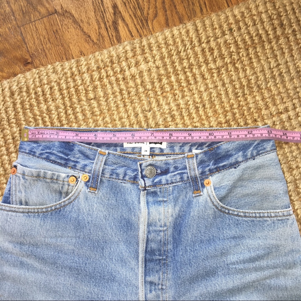 Re/Done High Rise Ankle Crop